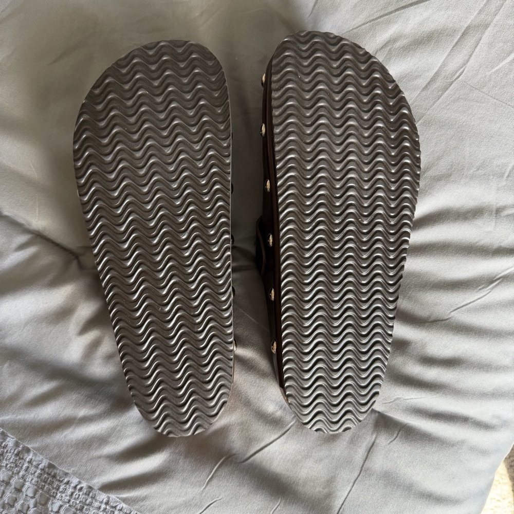 Universal Thread Brown Studded Clogs - image 3